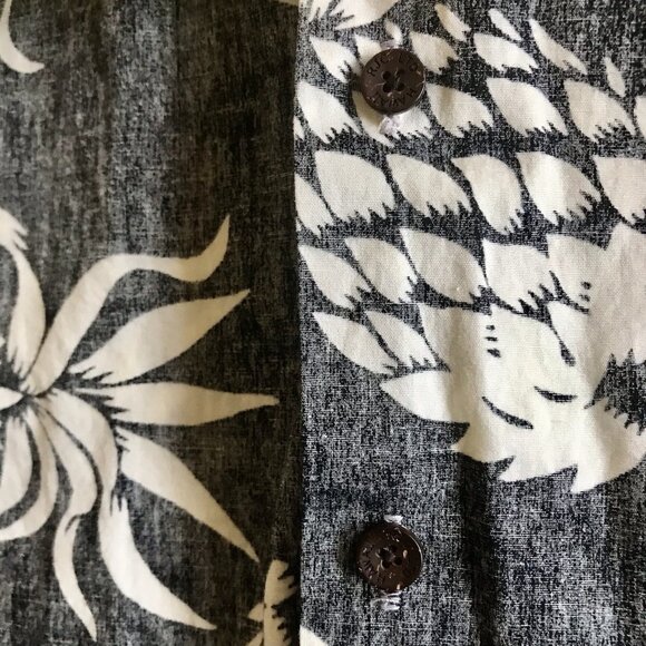 Robert J Clancey RJC Hawaiian Shirt Mens XL Vintage Made in Hawaii - Picture 3 of 6